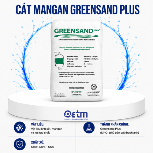 Cát Mangan Greensand Plus